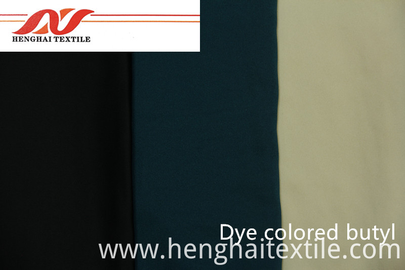 Dye colored butyl Dye colored butyl